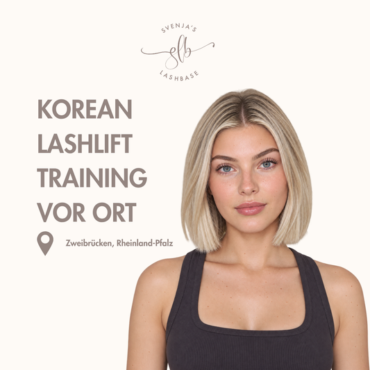 KOREAN LASHLIFTING SCHULUNG VOR ORT | 1 TAG