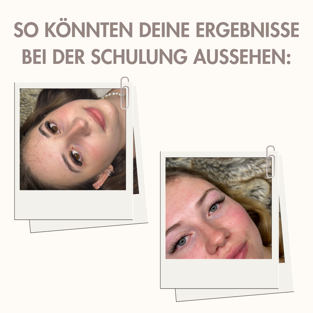 WIMPERN-SCHULUNG VOR ORT – 1:1, HYBRID & VOLUMEN | 2 TAGE